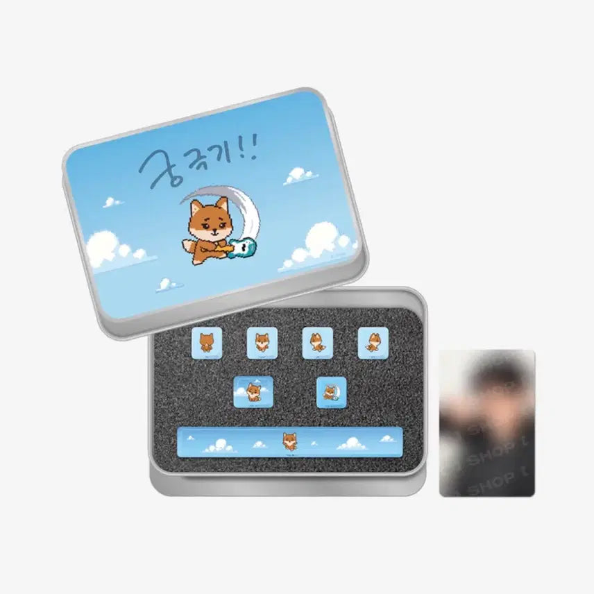 [BUNJANG] DAY6 Young K Daymallows Keycap Keyring Set / 영기스트 데이식스 day6 영케이 데니멀즈 데멀 키캡 키링 세트