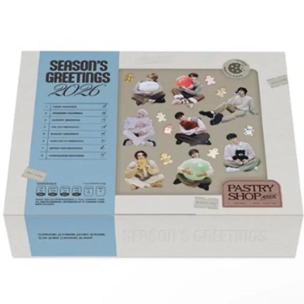 [BUNJANG] ATEEZ 2026 Season's Greetings Full Set (Excluding Photocard, PVC Keyring) / 에이티즈 2026 시그 시즌그리팅 (포카,pvc키링 제외 풀셋)