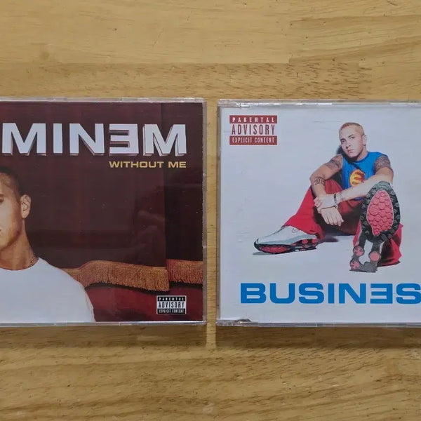 [BUNJANG] Eminem "Without Me" & "Business" Single CDs / CD 음반 EMINEM 에미넴 싱글 2장