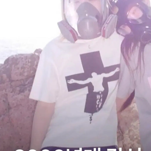 [BUNJANG] Etomic Graphic T-Shirt / 에투믹 반팔티 m