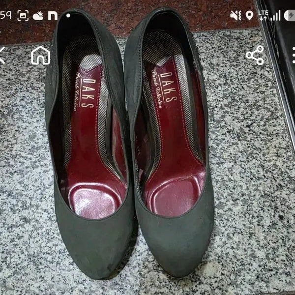 [BUNJANG] Daks Suede Women's Shoes 235mm / 닥스 여성 구두  스웨이드 235