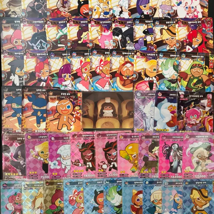 [BUNJANG] Cookie Run: Kingdom Card Set - 66 Cards / 쿠키런 킹덤 카드 - 66장 (개별/일괄)