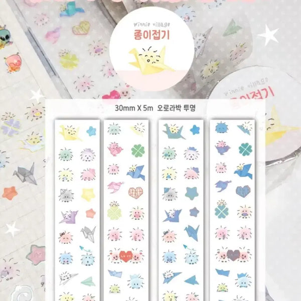 [BUNJANG] Winnie Village Origami Paper Cutter / 위니빌리지 종이접기 키스컷