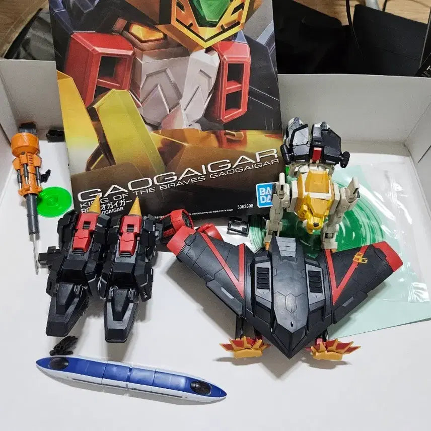 [BUNJANG] GaoGaiGar Assembled Model Kit / rg 가오가이거 가조립 판매합니다