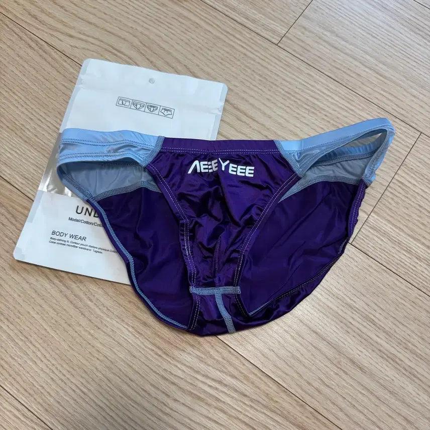 [BUNJANG] AEEE YEEE Men's Briefs Purple / AEEE YEEE 남자 속옷 보라색