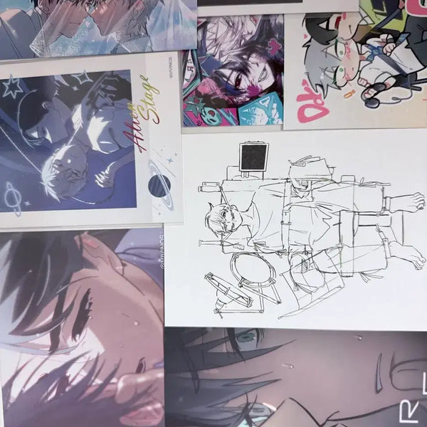 [BUNJANG] A Stage Ivan Till Cure Karma Anact Maid Postcard Bundle Set / 일괄가/판매) 에이스테 이반 틸 엽서 폴라로이드 특전 비공굿