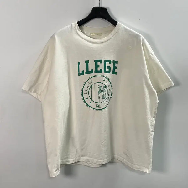 [BUNJANG] RECTO Printing Oversized Short-Sleeve T-Shirt / 렉토 프린팅 오버핏 반팔티 (on.1730)