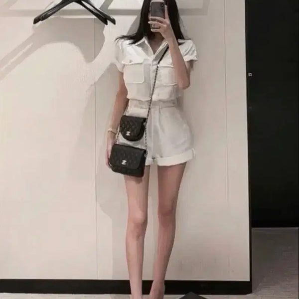 [BUNJANG] GUZZ Tweed Jumpsuit / 구즈 트위드 점프수트