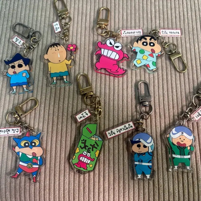 [BUNJANG] Crayon Shin-chan Keyring / 짱구는못말려 키링