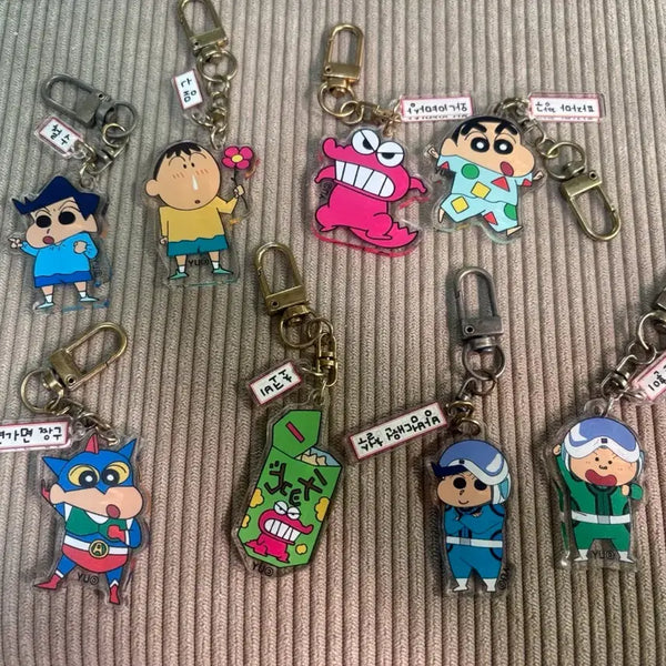 [BUNJANG] Crayon Shin-chan Keyring / 짱구는못말려 키링