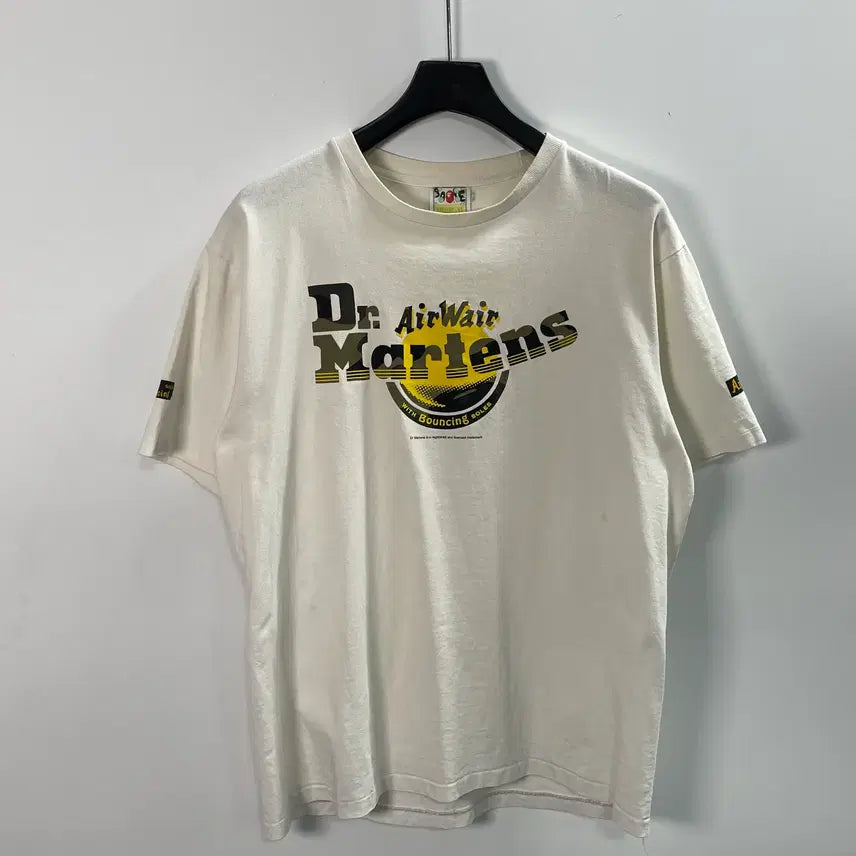 [BUNJANG] Dr. Martens x BAPE Printed T-Shirt / 닥터마틴 X 베이프 프린팅 반팔티 (on.1735)