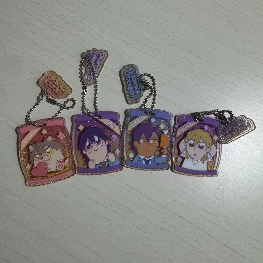 [BUNJANG] Ensemble Stars UNDEAD Acrylic Keychain Set / 앙스타 부쿠부 앙상블스타즈 언데드 키링 세트