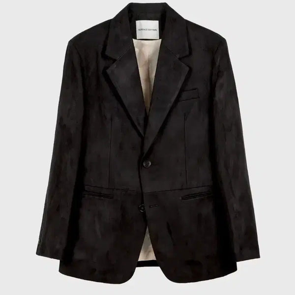 [BUNJANG] SURFEASEDITION POW Suede Blazer / 서피스에디션 포우 스웨이드 블레이저