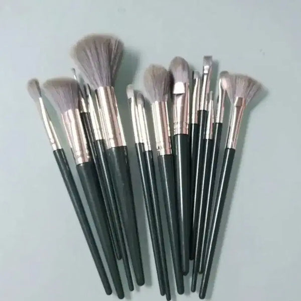 [BUNJANG] 14 Piece Multi-Purpose Makeup Brush Set / 화장품 다용도 14종 브러쉬 일괄