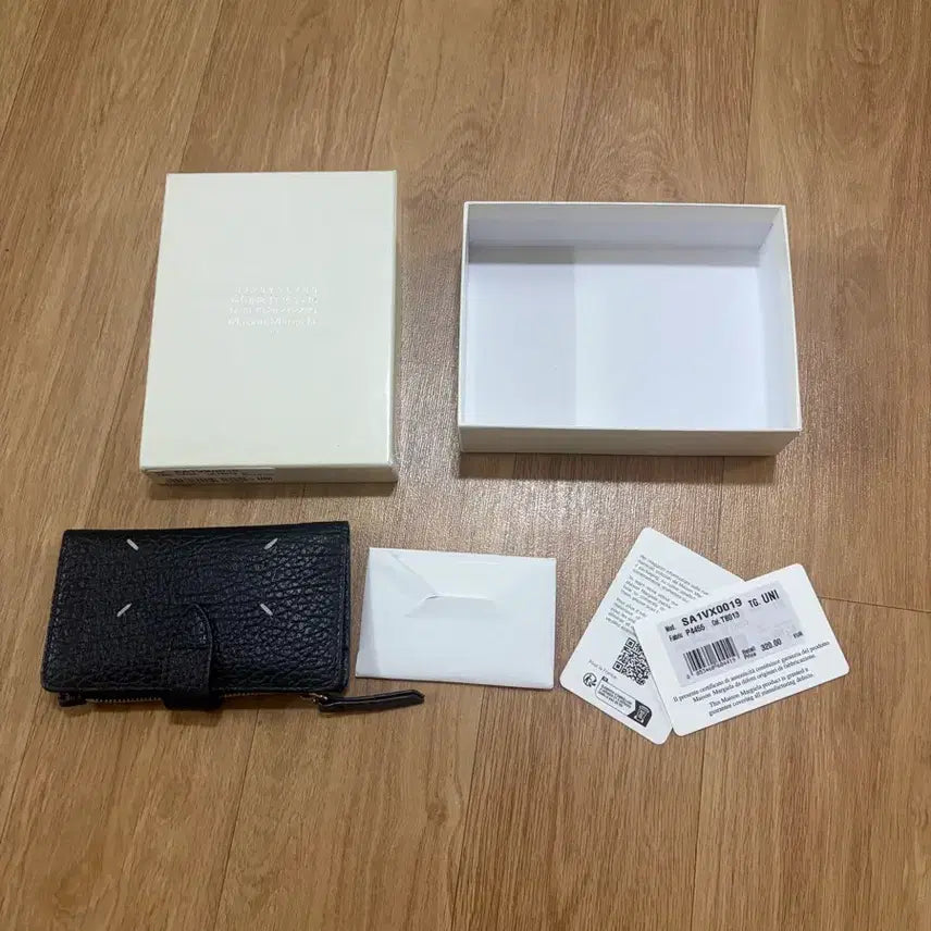 [BUNJANG] Maison Margiela Four Stitches Cardholder Black / 메종 마르지엘라 포 스티치 카드지갑 블랙