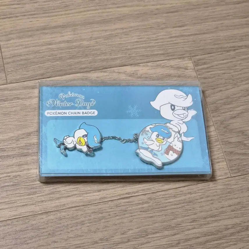 [BUNJANG] Pokemon Quaxly Chain Badge / (새상품) 포켓몬 꾸왁스 체인뱃지