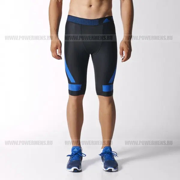 [BUNJANG] Adidas Men's Techfit Power Short Tights / 아디다스) 남성 테크핏 파워 숏타이즈 -100
