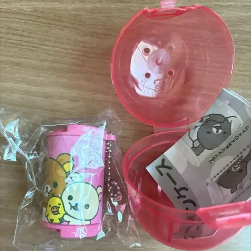 [BUNJANG] Rilakkuma Coin Gacha Capsule (Pink) / 리락쿠마 코인 가챠 캡슐 동전 가챠 핑크 리락쿠마 코리락쿠마