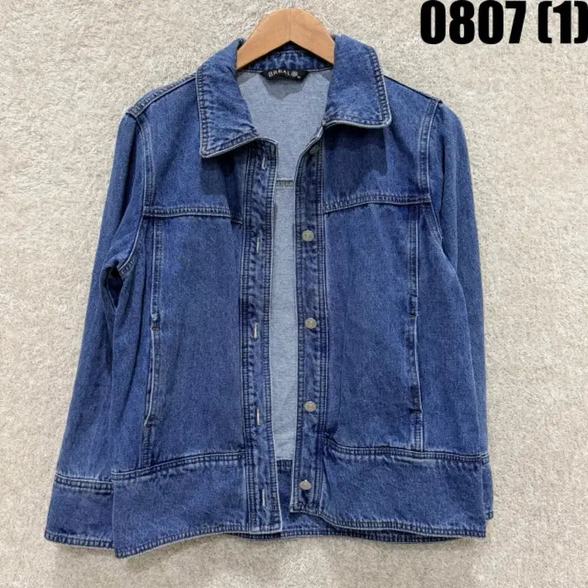 [BUNJANG] Brielle Denim Jacket Blue / 브리엘 데님 자켓 블루
