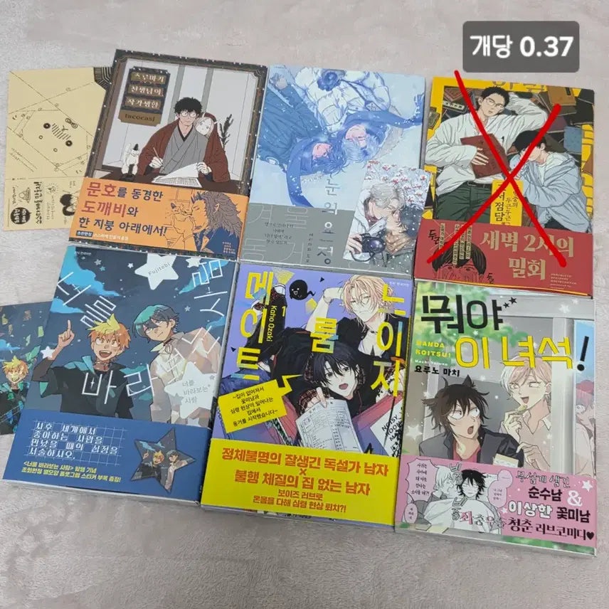 [BUNJANG] BL Short Story Manga Collection / BL 만화책 단편/ 눈의 요정 돌아봐줘 유키노 탐정사무소의 주인님 내일 사랑일지도 몰라 절친의 동거하자에 응이라고 하기까지 그 살갗의 열기를 기억해 츠루마기 선생님의 작가생활 등등
