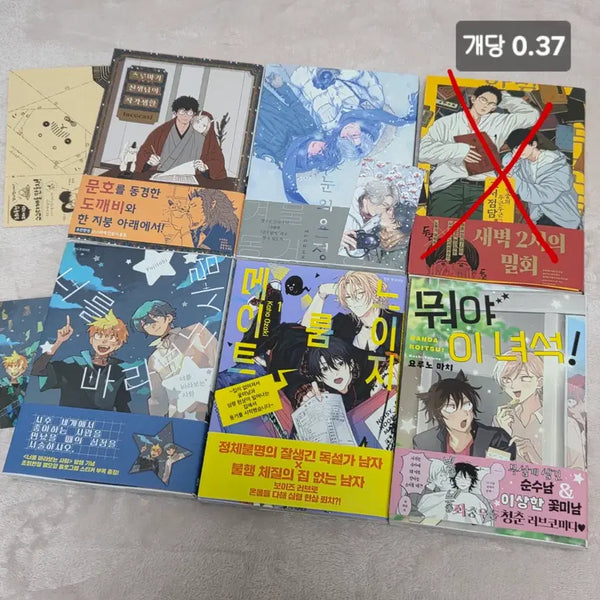 [BUNJANG] BL Short Story Manga Collection / BL 만화책 단편/ 눈의 요정 돌아봐줘 유키노 탐정사무소의 주인님 내일 사랑일지도 몰라 절친의 동거하자에 응이라고 하기까지 그 살갗의 열기를 기억해 츠루마기 선생님의 작가생활 등등
