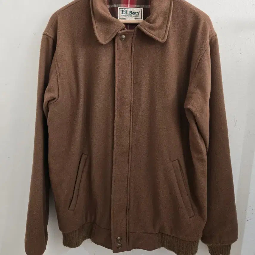 [BUNJANG] L.L. Bean Wool Jacket - Brown, Size M / 엘엘빈 자켓