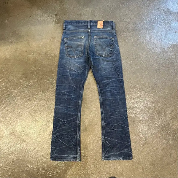 [BUNJANG] Levi's 507 Slim Washed Bootcut Jeans / 00s 리바이스507 슬림 워싱 부츠컷 (29)