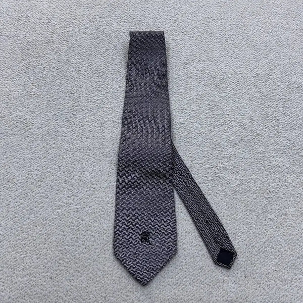 [BUNJANG] F COUNTESS MARA Pattern Silk Necktie / F 카운테스 마라 패턴 실크 넥타이 0714E