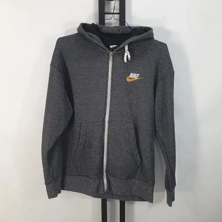 [BUNJANG] Nike Heritage Full Zip Hoodie Charcoal L / 나이키 후드집업 헤리티지 풀집 후디 차콜 L