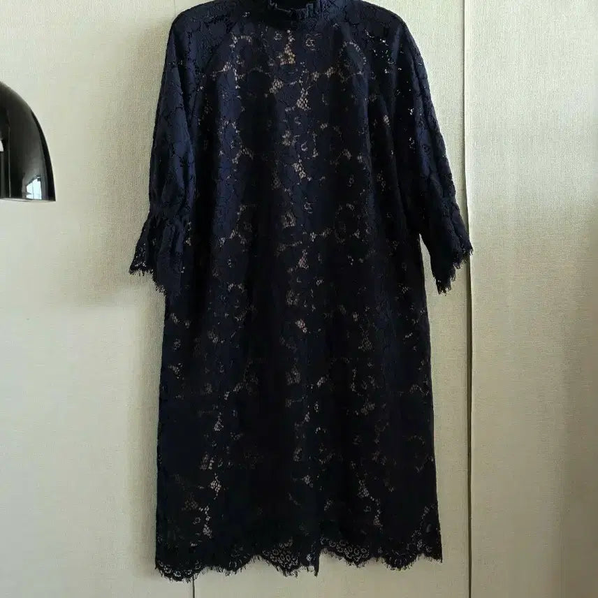 [BUNJANG] Blancdeu Lace Midi Dress / 블랑듀 레이스 원피스 30000