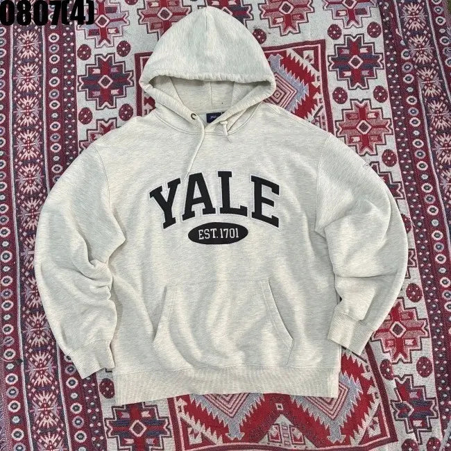 [BUNJANG] Yale University Ivory Hoodie M / 예일 후드티 아이보리 M 0807