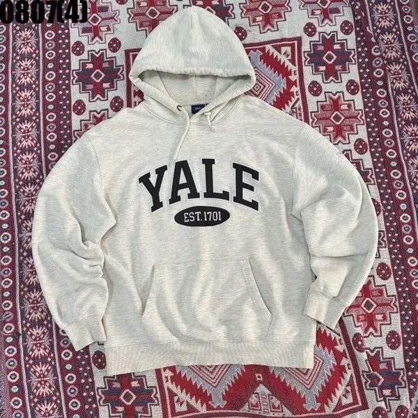 [BUNJANG] Yale University Ivory Hoodie M / 예일 후드티 아이보리 M 0807