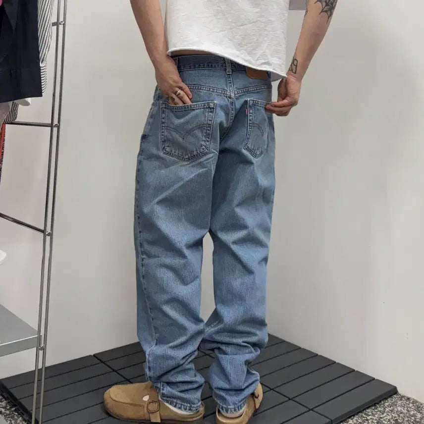 [BUNJANG] Levi's 560 Tapered Denim Jeans (Size 34, Made in USA) / [34] 00s 리바이스 560 테이퍼드 데님 made in USA