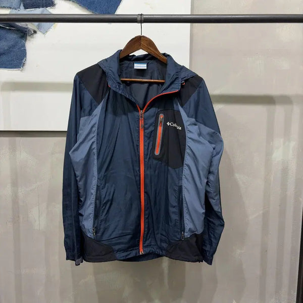 [BUNJANG] Columbia Lightweight Hooded Windbreaker Jacket / (105) 콜롬비아 등산 홑겹 후드 바람막이 자켓