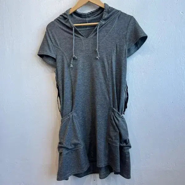 [BUNJANG] Japan Cowhide Suspender Dress / JPN 소가죽 서스펜더 원피스