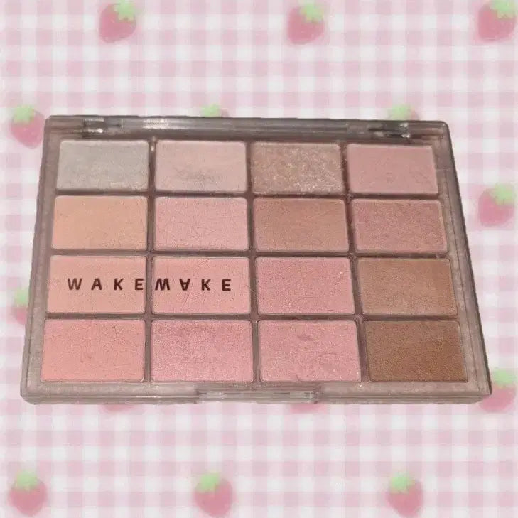 [BUNJANG] WAKEMAKE Soft Blurring Eye Palette 08 Candy Coral Blurring / 웨이크메이크 소프트 블러링 아이 팔레트 08 캔디 코랄 블러링