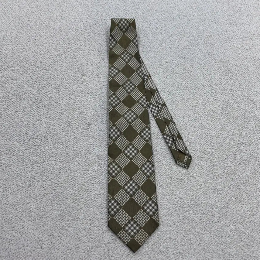 [BUNJANG] F. Moritz by Fraser Check Pattern Necktie / F Moritz by Fraser 체크패턴 넥타이 0714E2