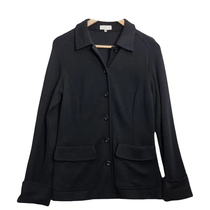 [BUNJANG] Balenciaga Black Blazer Size 38 / La Mode BALENCIAGA 발렌시아가 블랙 블레이저 [38] 90s룩 레트로룩