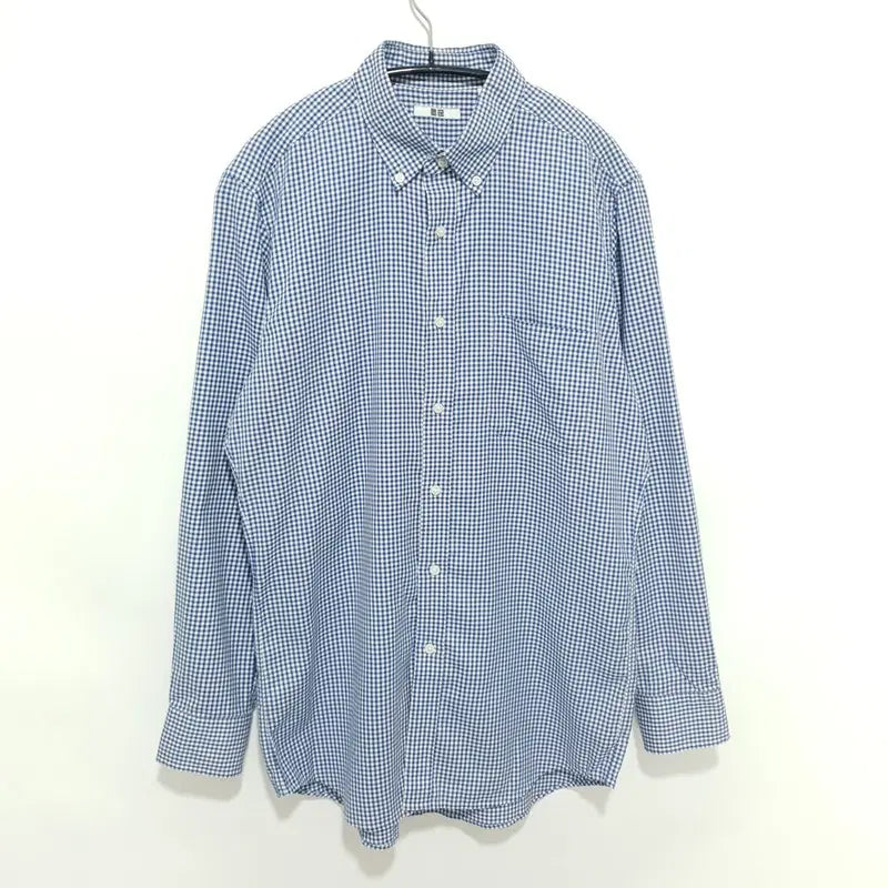[BUNJANG] Uniqlo Checked Shirt L / 유니클로 체크 셔츠 L_M2898