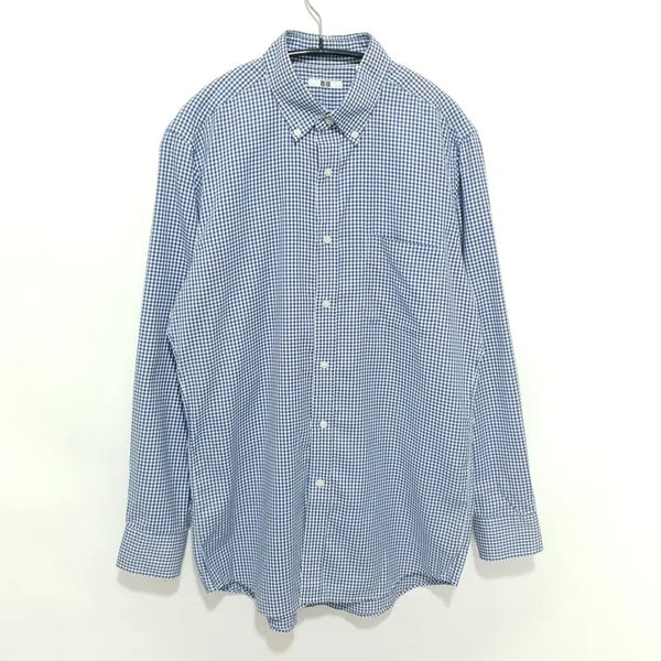 [BUNJANG] Uniqlo Checked Shirt L / 유니클로 체크 셔츠 L_M2898