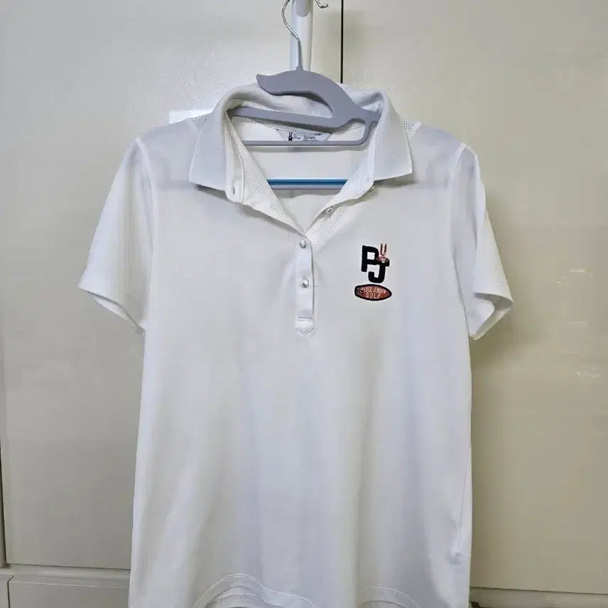 [BUNJANG] PXG Women's Golf Short Sleeve Polo Shirt White / PXG 반팔 카라티 화이트