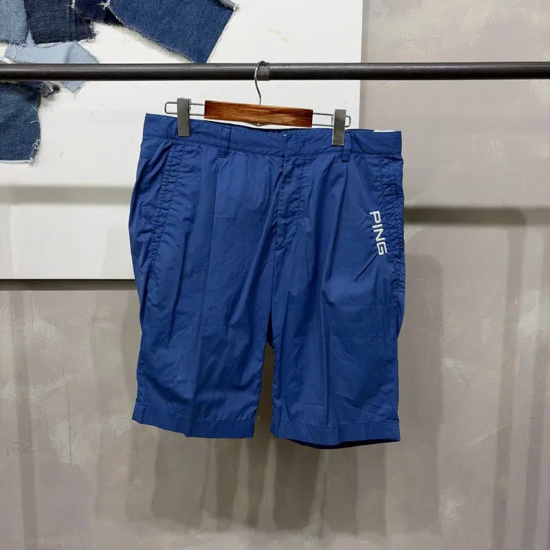 [BUNJANG] Ping Golf Sports 34-inch Functional Short Pants / (34인치) 핑 골프 스포츠 홑겹 기능성 숏팬츠 반바지