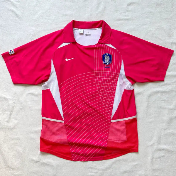 [BUNJANG] Nike 2002 Korea National Football Team Player Issue Home Jersey (Dual Layer, No Marking, Size M) / 나이키 2002 대한민국 축구 국가대표 홈 유니폼 선수용 듀얼레이어 노마킹 M