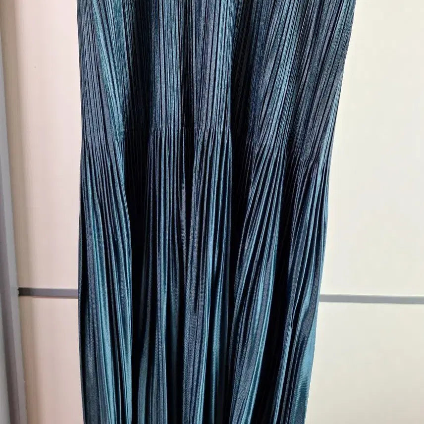 [BUNJANG] Pleats Please Dress Teal / 플리츠 플리즈원피스 틸 색상