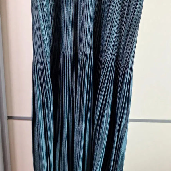 [BUNJANG] Pleats Please Dress Teal / 플리츠 플리즈원피스 틸 색상