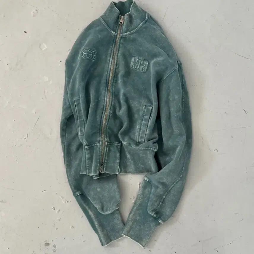 [BUNJANG] Plastic Product Zip-Up S / 플라스틱프로덕트 집업 s