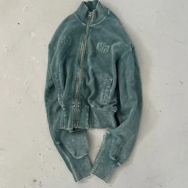 [BUNJANG] Plastic Product Zip-Up S / 플라스틱프로덕트 집업 s