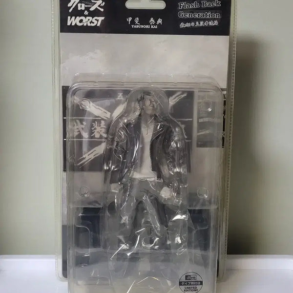 [BUNJANG] Dive Crows Worst Bushinreren Kai Monochrome Version Figure (Sealed) / (미개봉) 다이브 크로우즈 워스트 무장전선 카이 피규어 흑백 버젼