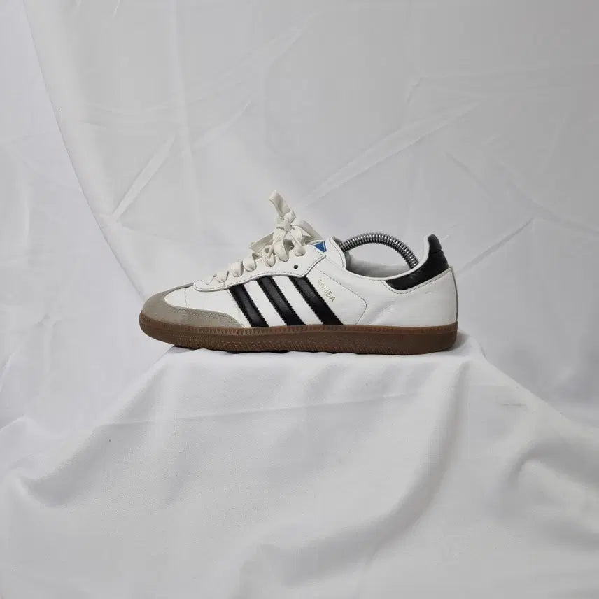 [BUNJANG] Adidas Samba Vegan White Sneakers / 빈티지하서 245 아디다스 삼바 비건 화이트 스니커즈