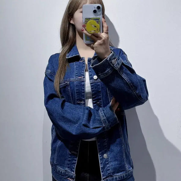[BUNJANG] Andar Denim Jacket / 안다르 데님 자켓